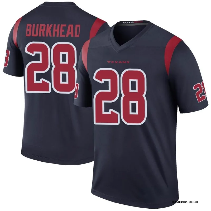 New England Patriots #34 Rex Burkhead Elite Home Jersey - Navy