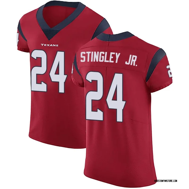 Men's Nike Derek Stingley Jr. Navy Houston Texans Vapor F.U.S.E. Limited Jersey