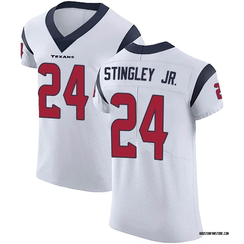 Derek Stingley Jr. Houston Texans 2022 NFL Draft First Round Pick Navy  Football Jersey • Kybershop