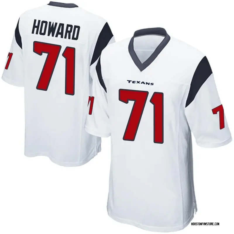 Houston Texans Tytus Howard Red Vapor Limited Jersey - Bluefink