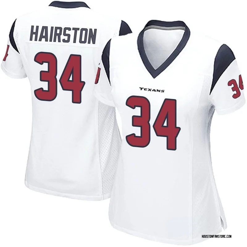 Men's Nike Troy Hairston Navy Houston Texans Game Player Jersey